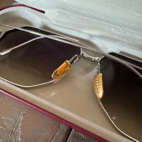 Jacques Marie Mage Reynold Limited Edition Sunglasses in Electrum - Picture 3 of 14